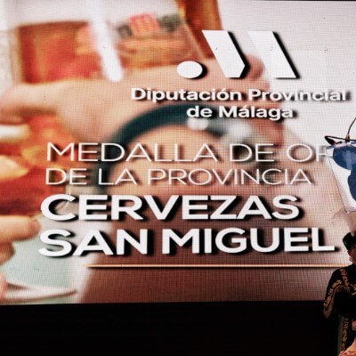 Mahou San Miguel  recibe la Medalla de Oro de la Provincia de Málaga
