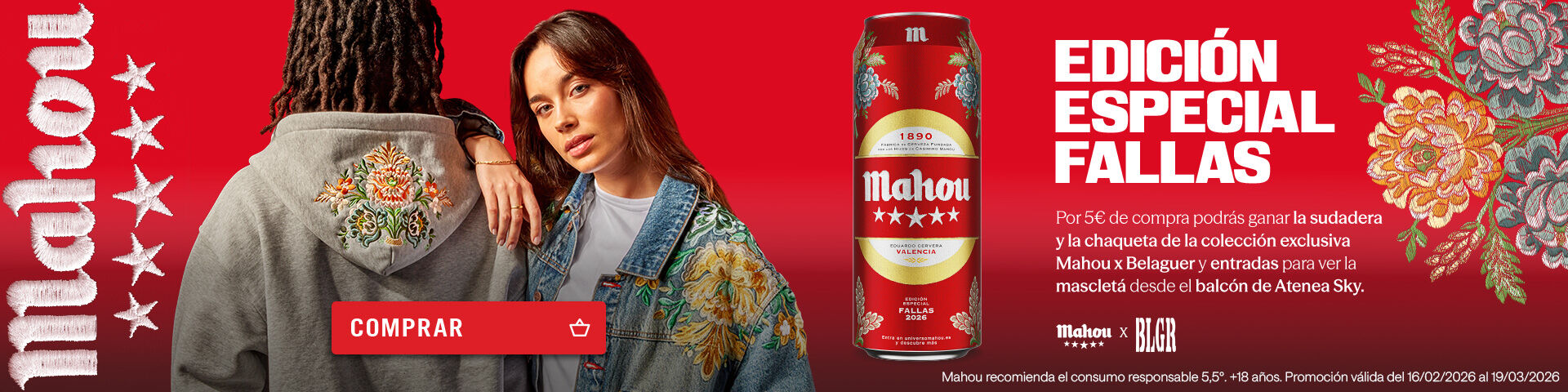 Personaliza tu Mahou Cinco Estrellas