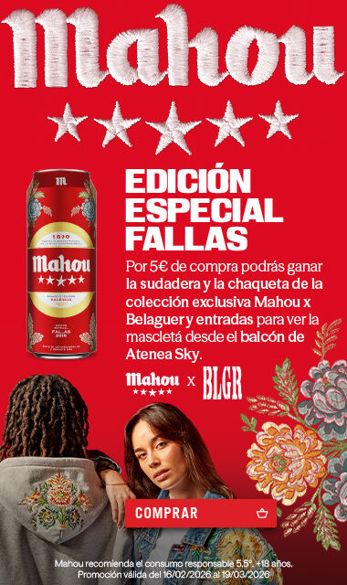 Personaliza tu Mahou Cinco Estrellas