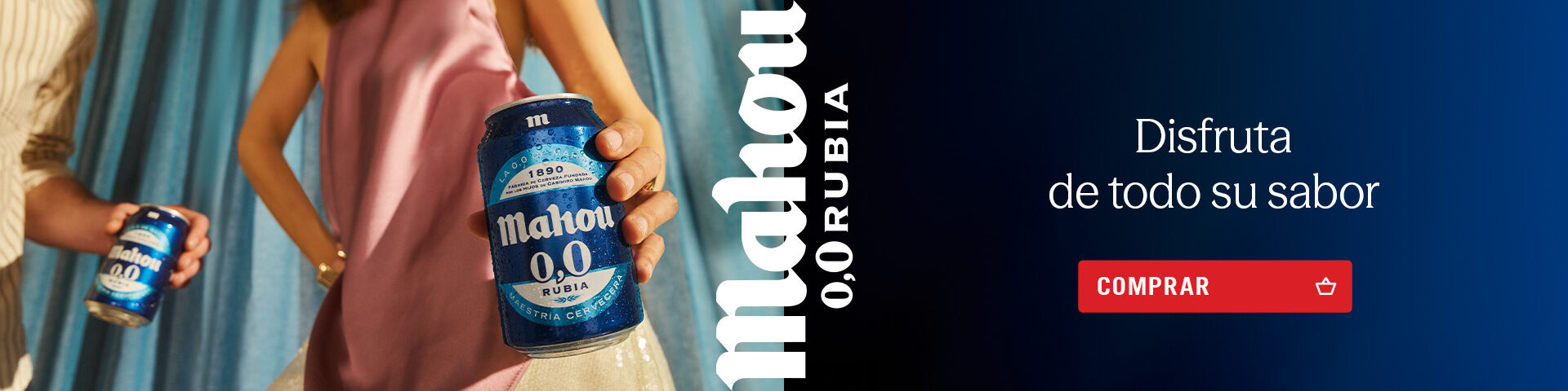 0.0% alcohol - 100% disfrute