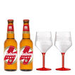 Pack Mahou Cinco Estrellas Edici&oacute;n Limitada Rayo Vallecano + Copas