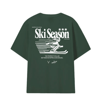 Camiseta manga corta Bvmprs x San Miguel verde