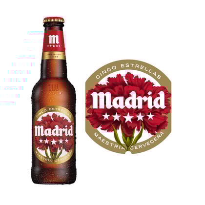 Mahou Cinco Estrellas Etiqueta San Isidro