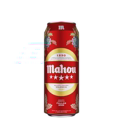 Mahou Cinco Estrellas Edici&oacute;n Especial Fallas 2026