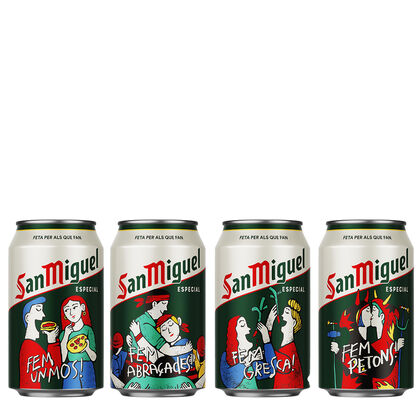 San Miguel Especial Edici&oacute;n Especial Catalu&ntilde;a
