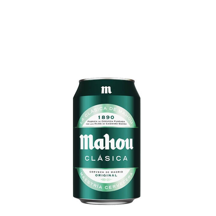 Mahou Cl&aacute;sica pack ahorro latas 48 x 33 cl