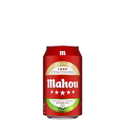 Oferta Mahou Cinco Estrellas Sin Gluten