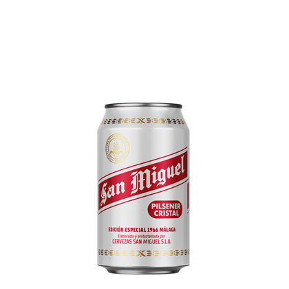 San Miguel Especial Aniversario M&aacute;laga