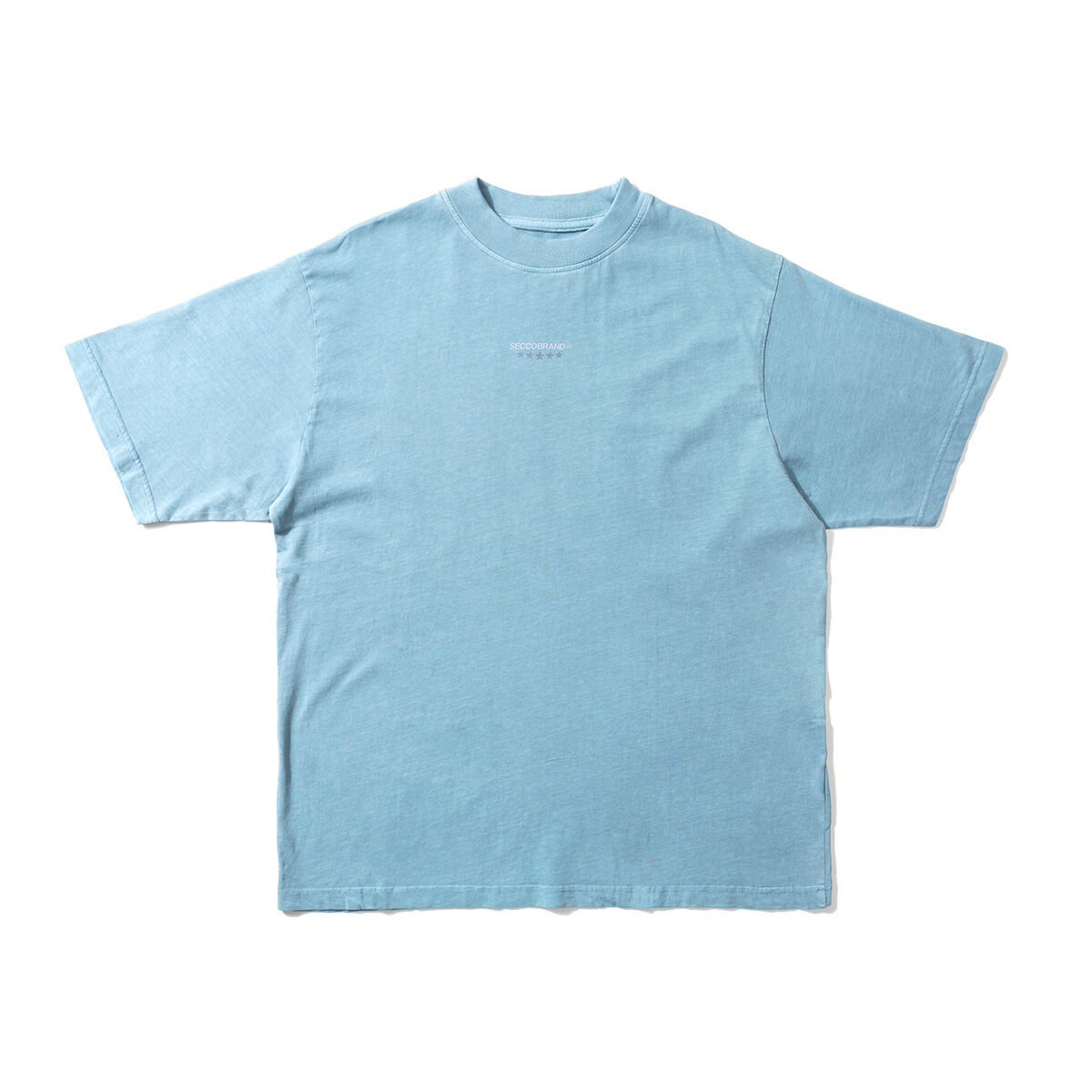 Camiseta Mahou x Secco Cinco de cinco azul agua