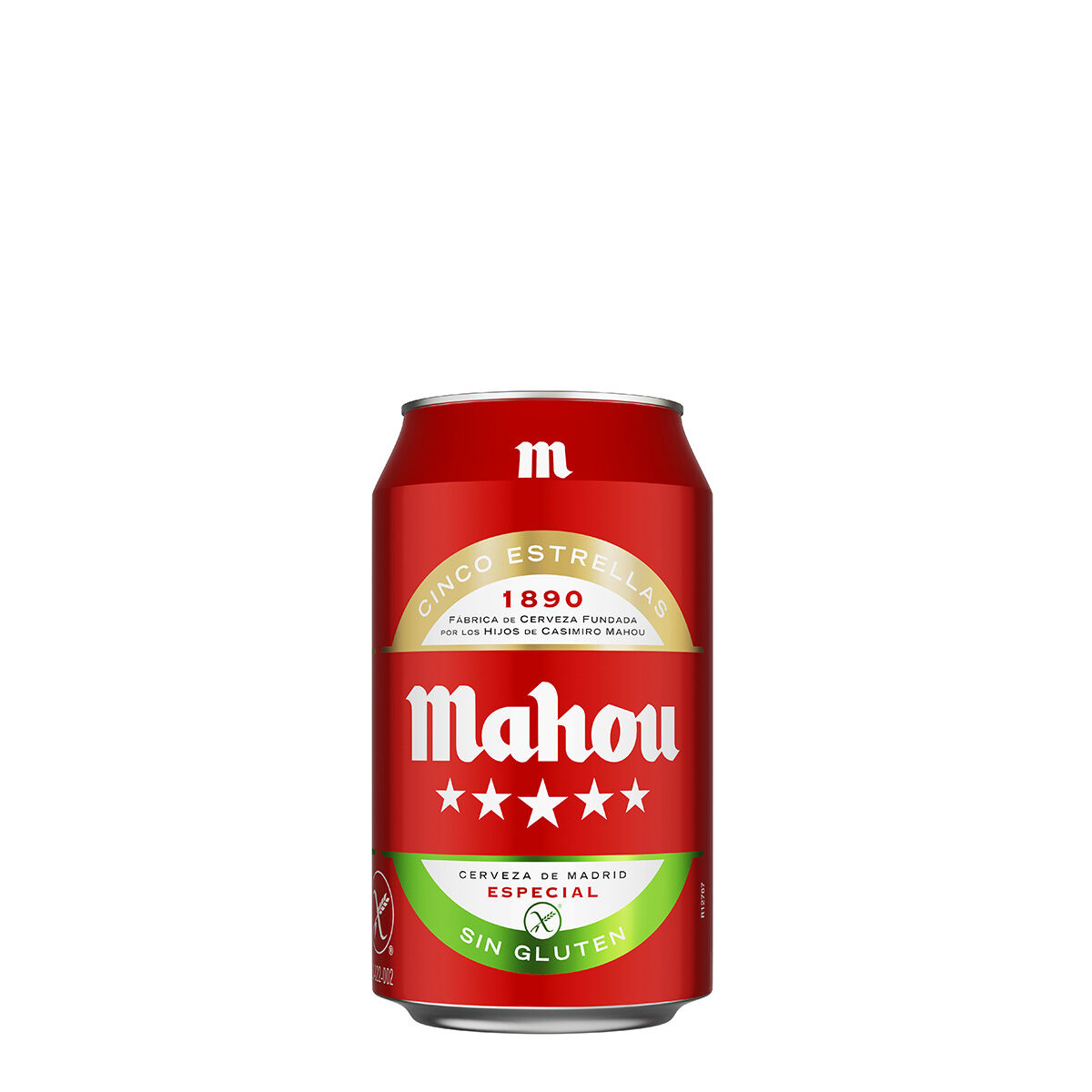 Mahou Cinco Estrellas Sin Gluten