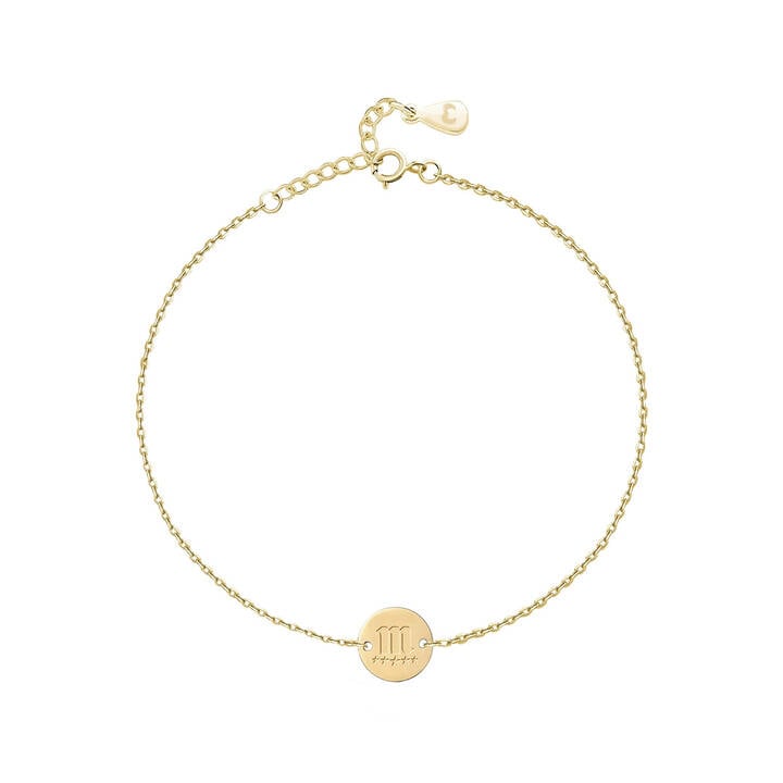 Pulsera dorada Mahou