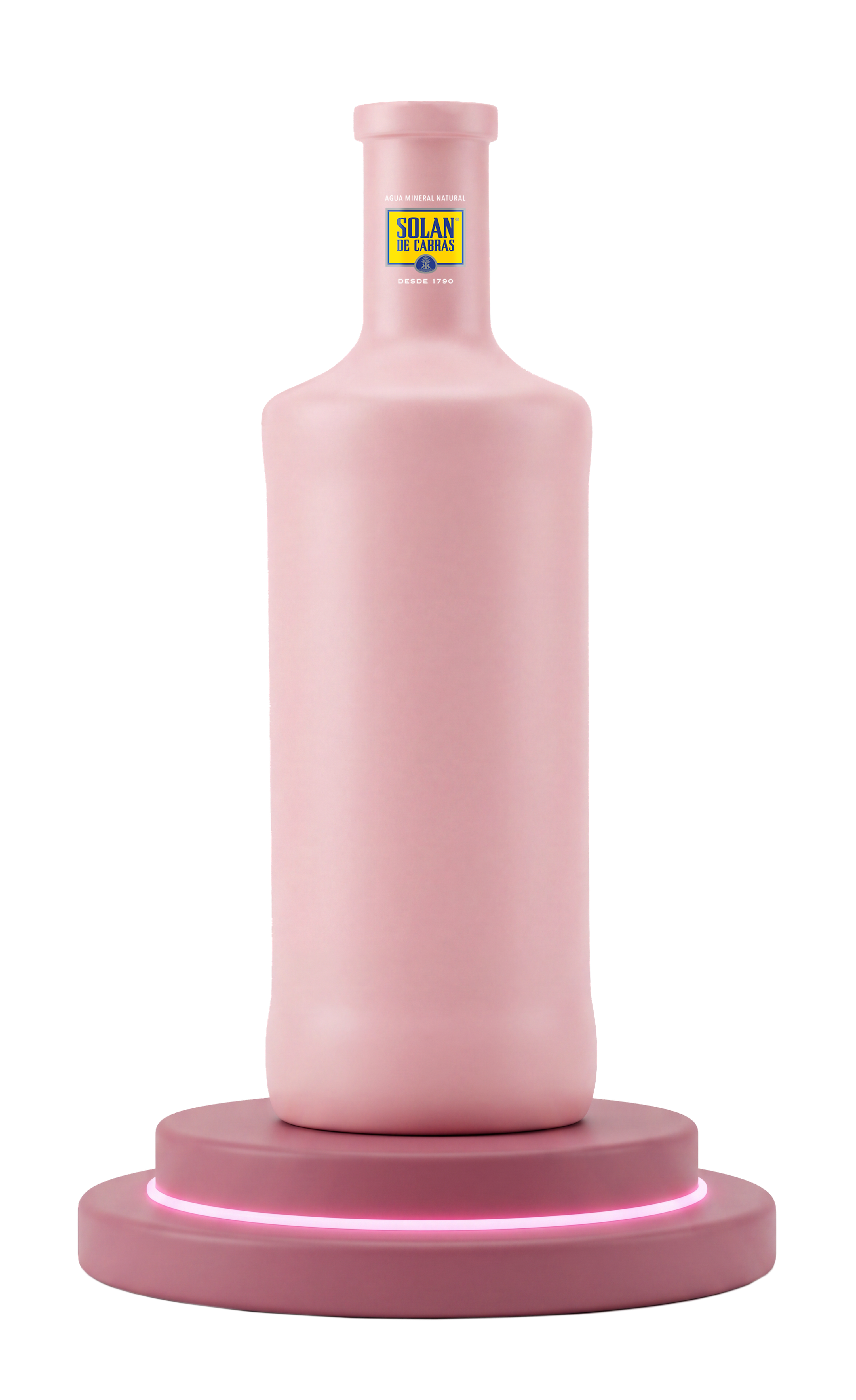 Solan de cabras mural bottle