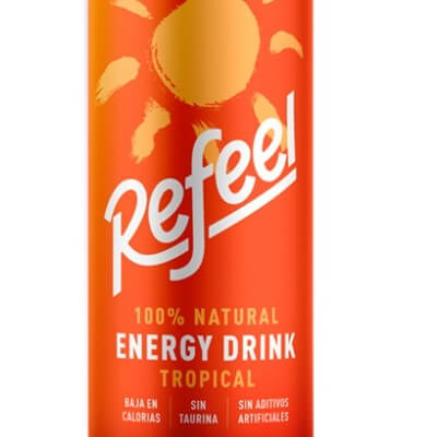 Mahou San Miguel lanza Refeel, una nueva bebida energética 100% natural y baja en calorías
