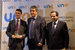 La Organización Empresarial de Logística y Transporte UNO premia la innovación logística de Mahou San Miguel