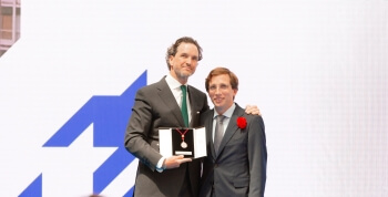Eduardo Petrossi, Consejero Delegado de Mahou San Miguel y José Luis Martínez-Almeida, Alcalde de Madrid