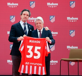 Mahou San Miguel y el Atlético de Madrid amplían su alianza hasta 2035