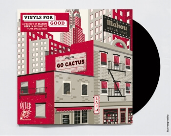 Spain-Based Mahou San Miguel Supports its US Hospitality Clients with the Sale of “Vinyls for Good,” a Solidarity Vinyl Record